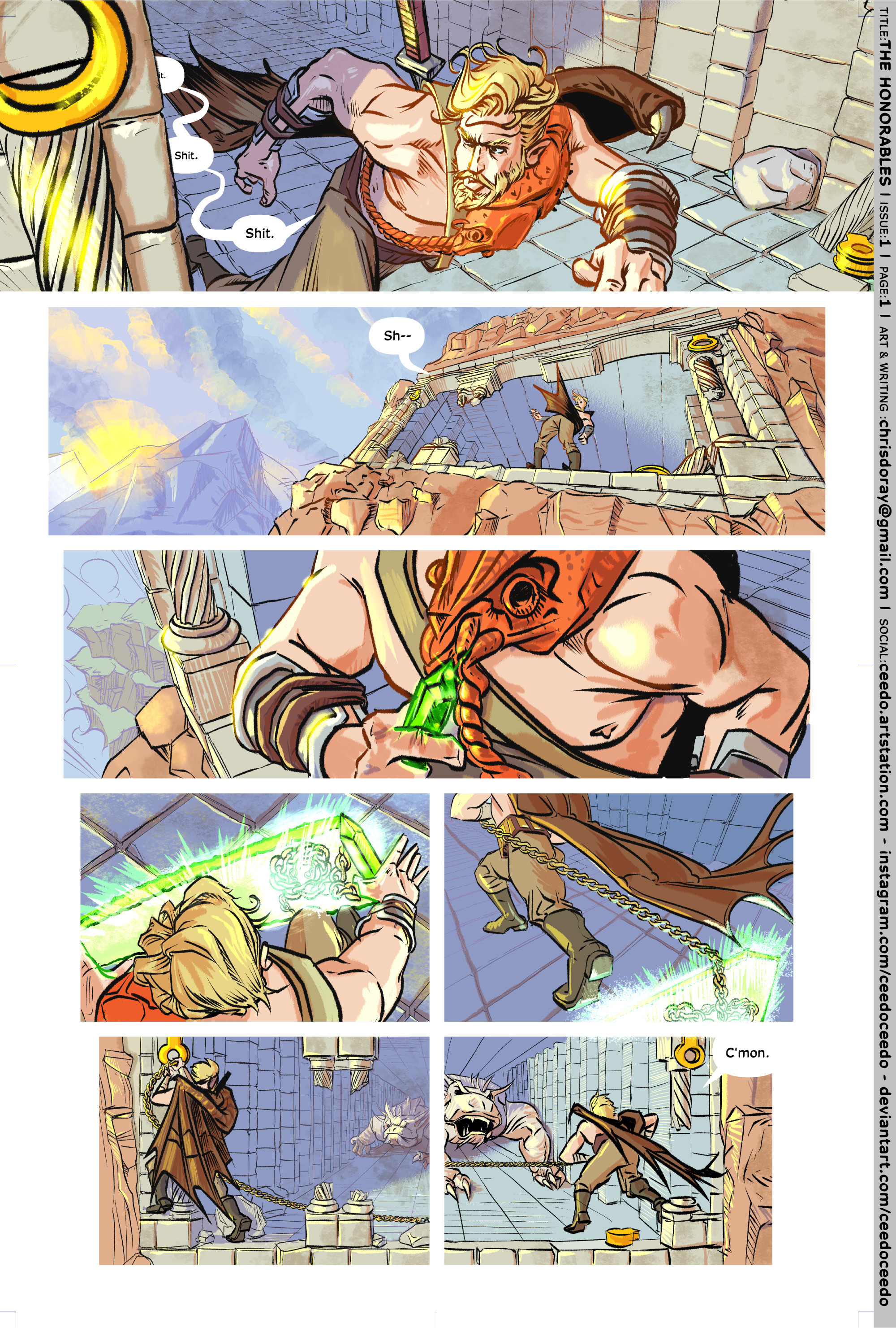 The Honorables | Issue 01 | Page 01