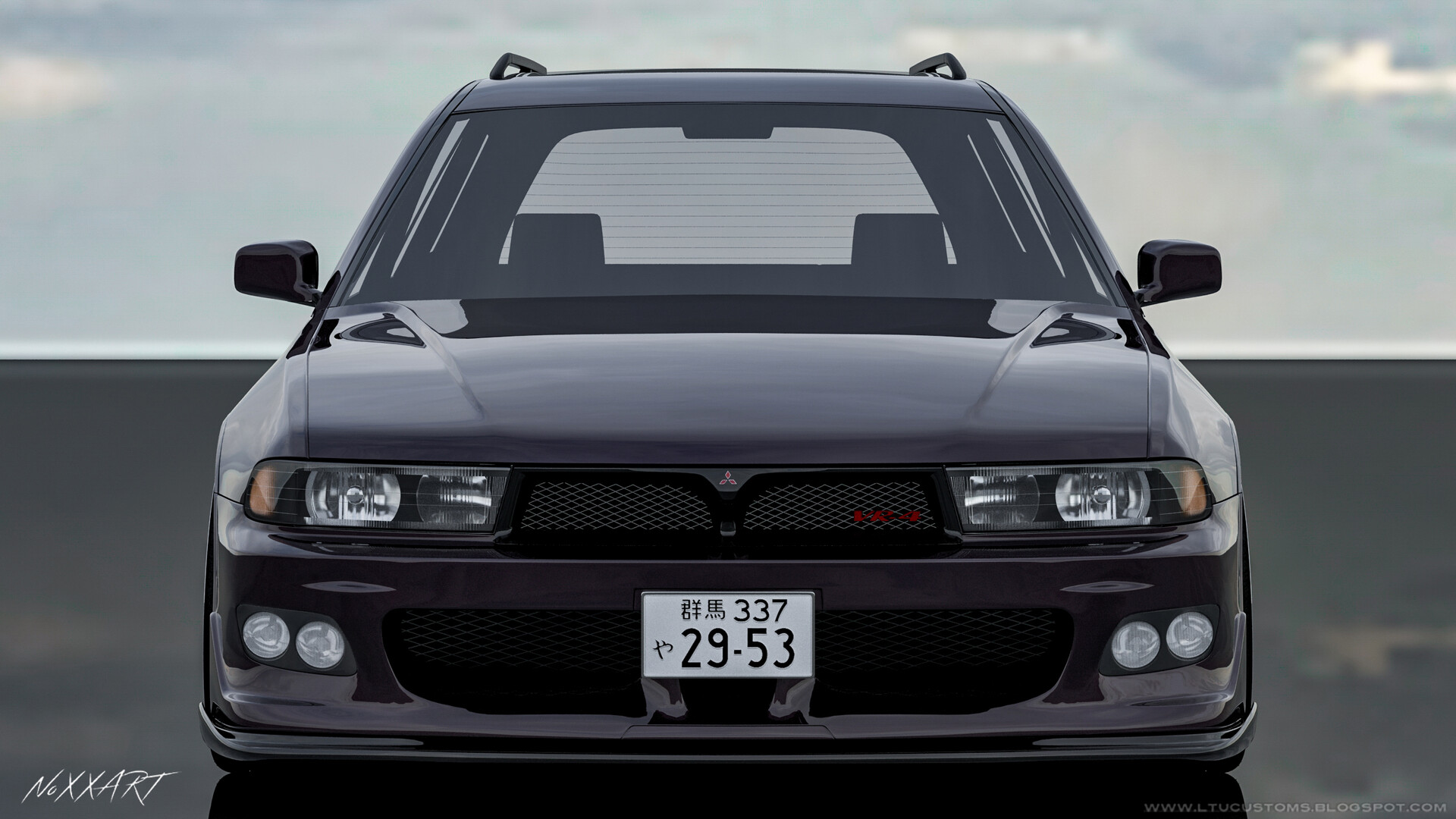 ArtStation Mitsubishi Galant / Legnum VR4