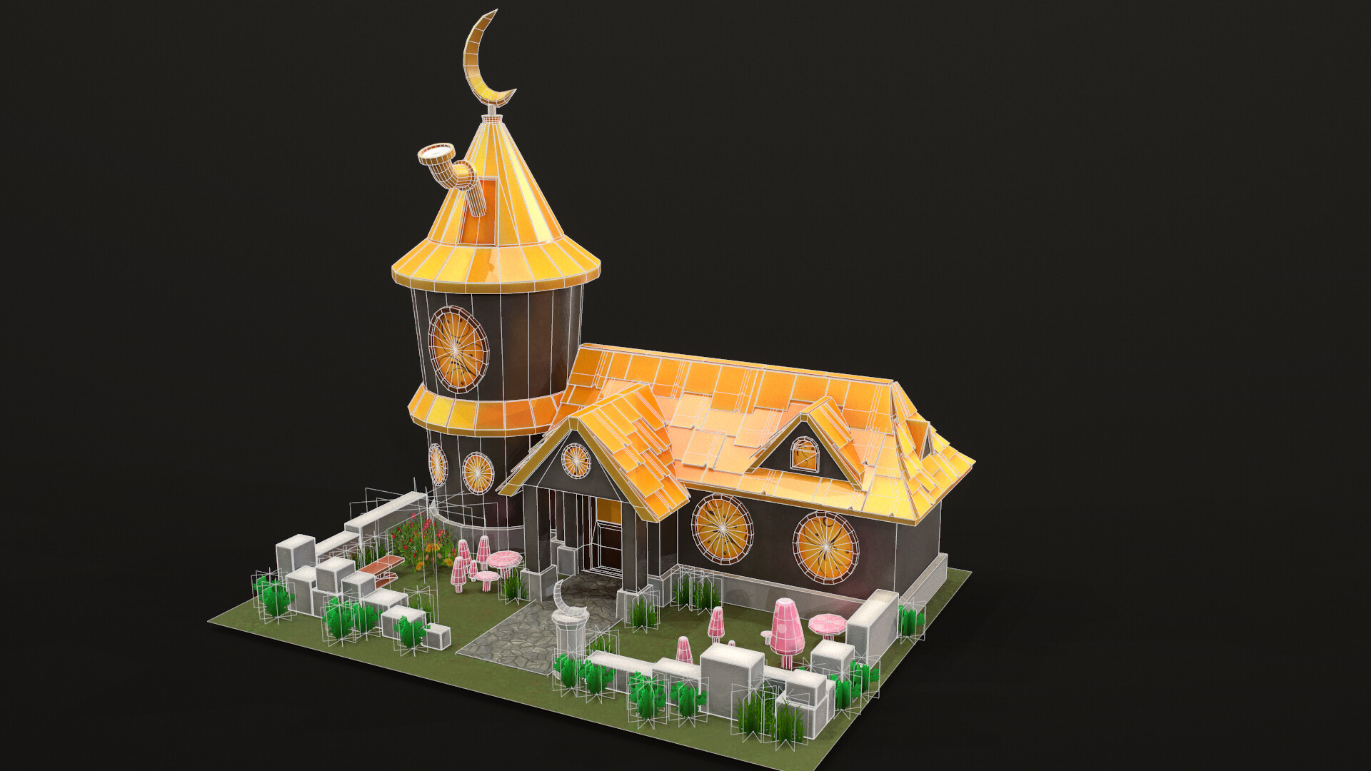 Dalton Sowah Game of Life Stylized House