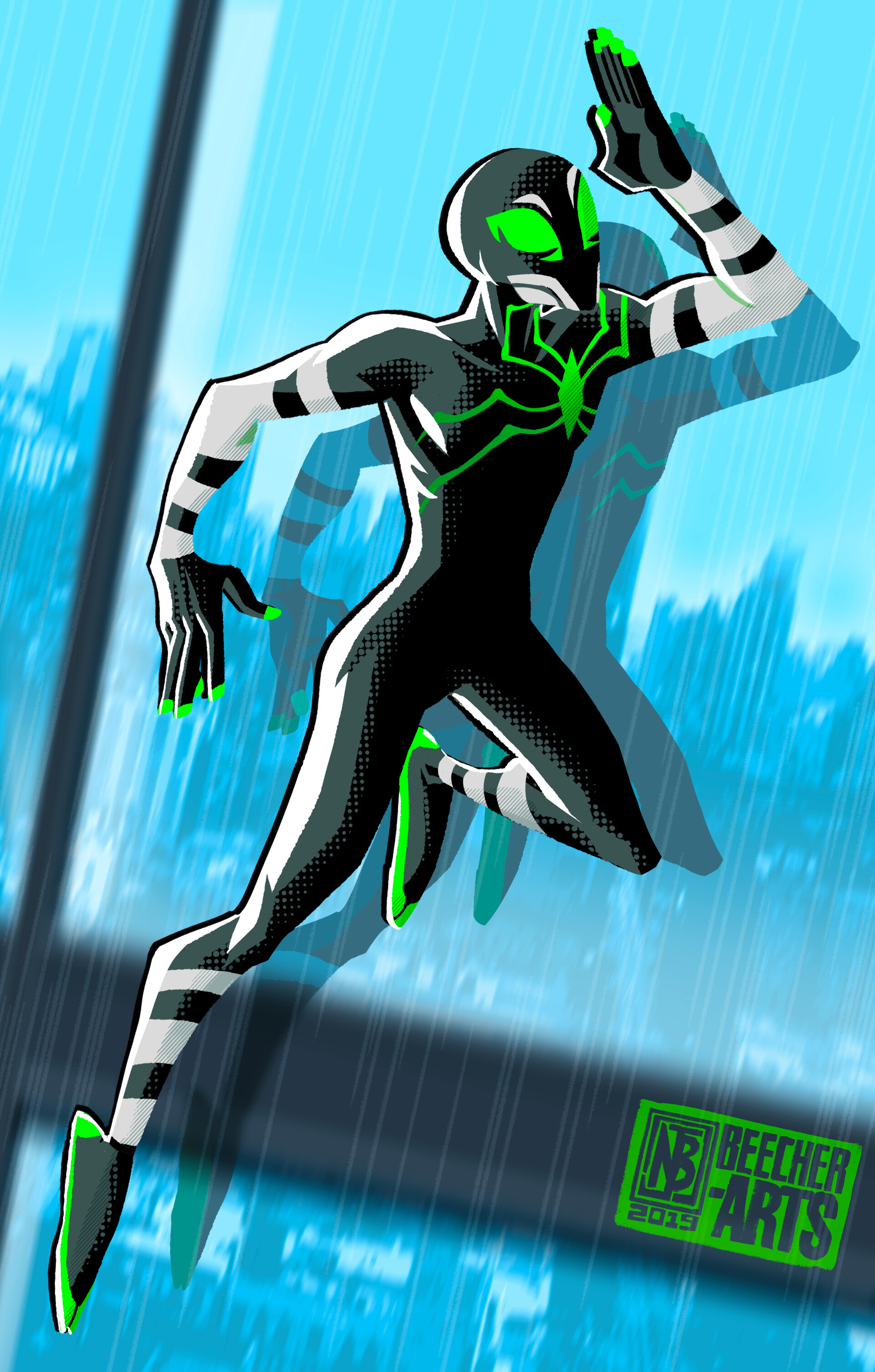 ArtStation Bold Jumper Spidersona