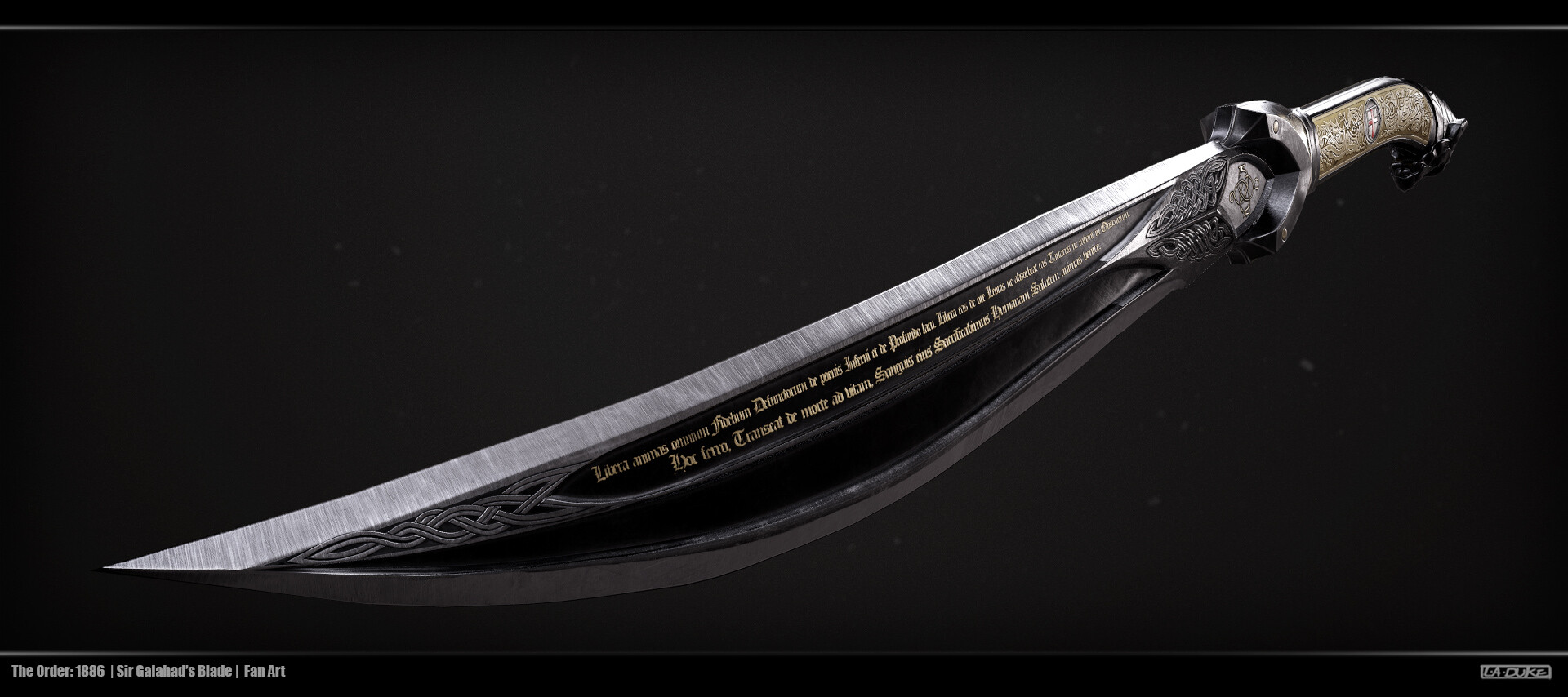 Lauren Duke Sir Galahad's Blade Fan Art Complete