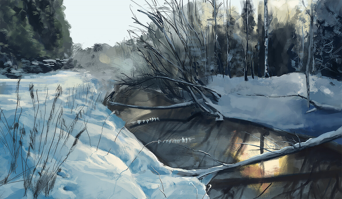 Marcin Fogler Winter Landscapes In Poland