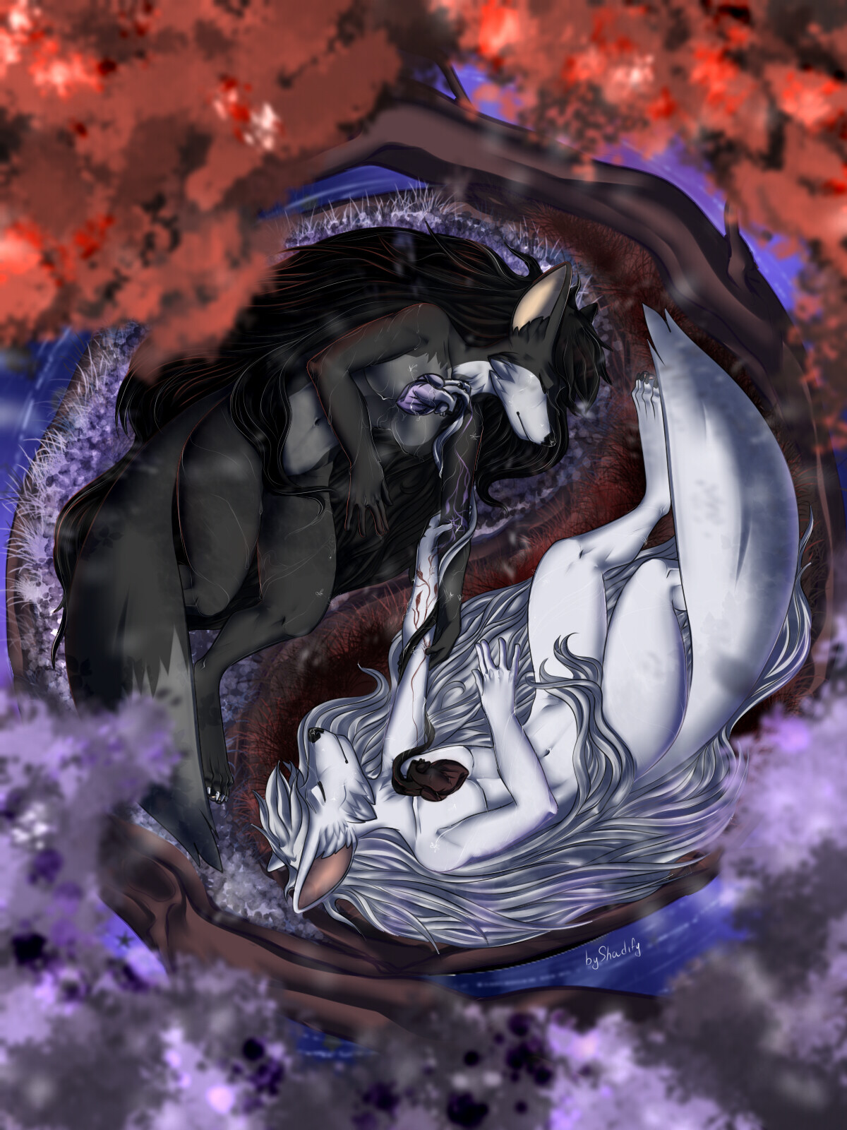 Shady Fox Yin Yang