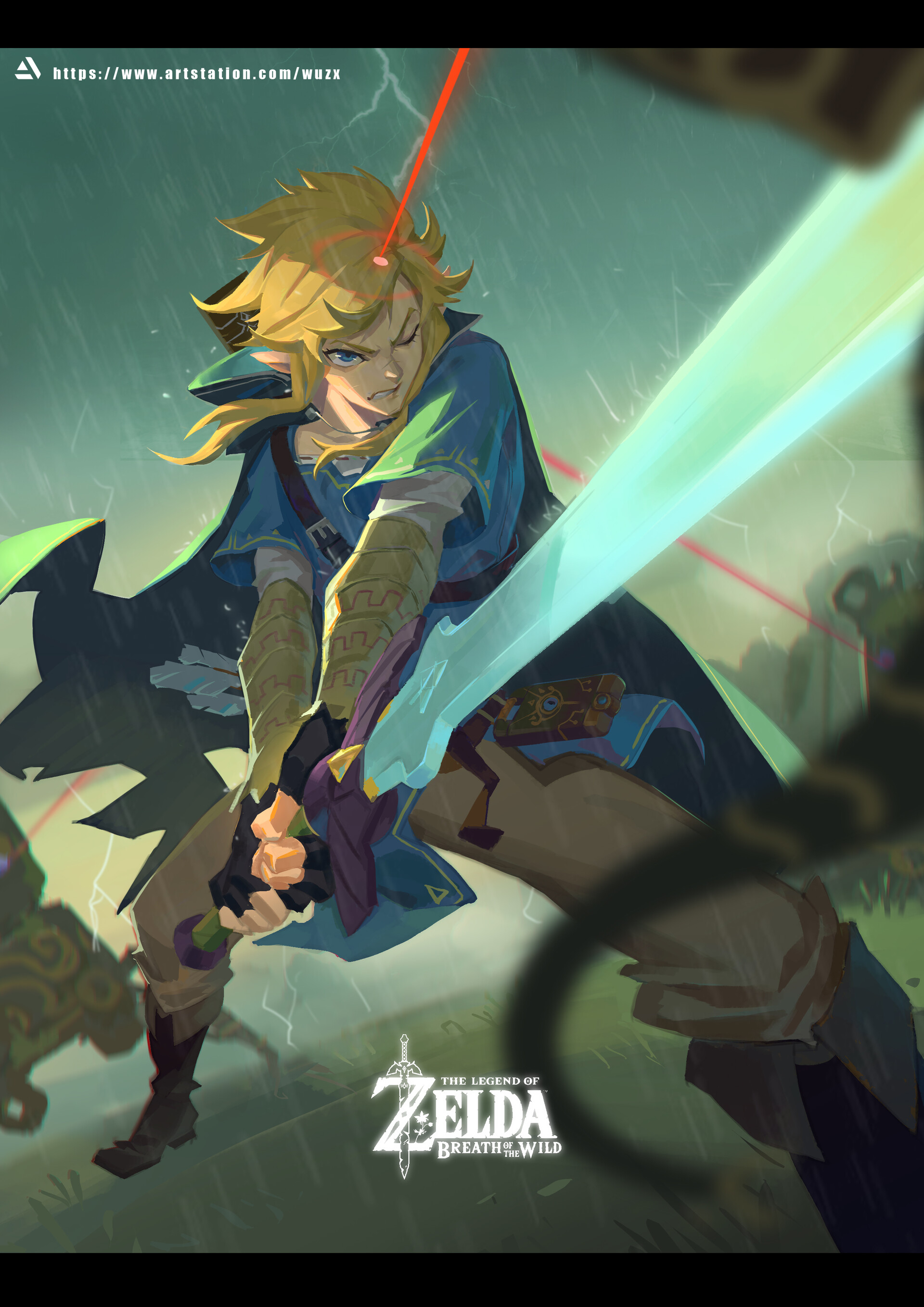 ArtStation - Link - The Legend of Zelda : Breath of the Wild