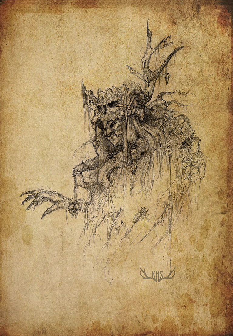 ArtStation - Troll witch