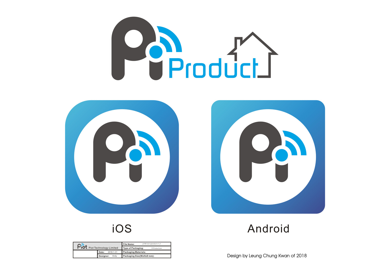 💎 App Icon | Design by Leung Chung Kwan on 2018 💎
App Name︰Piproduct | Client︰Piot Technology Limited