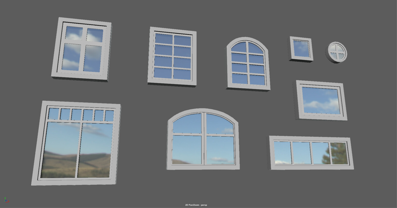 All window options