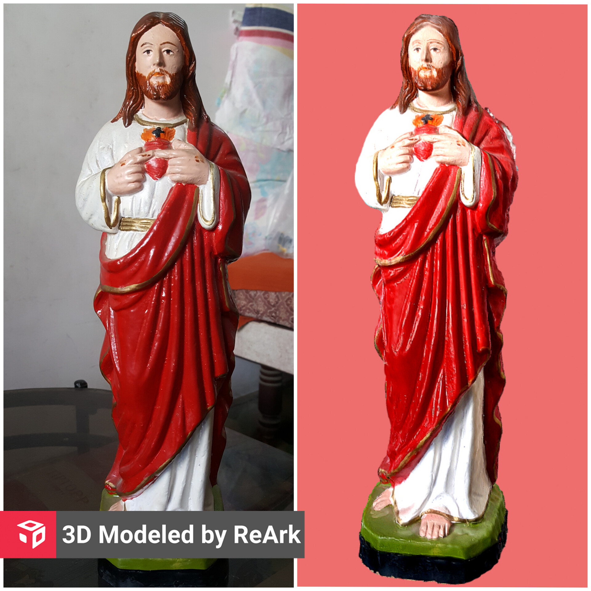 Artstation Jesus Christ Reark 3d