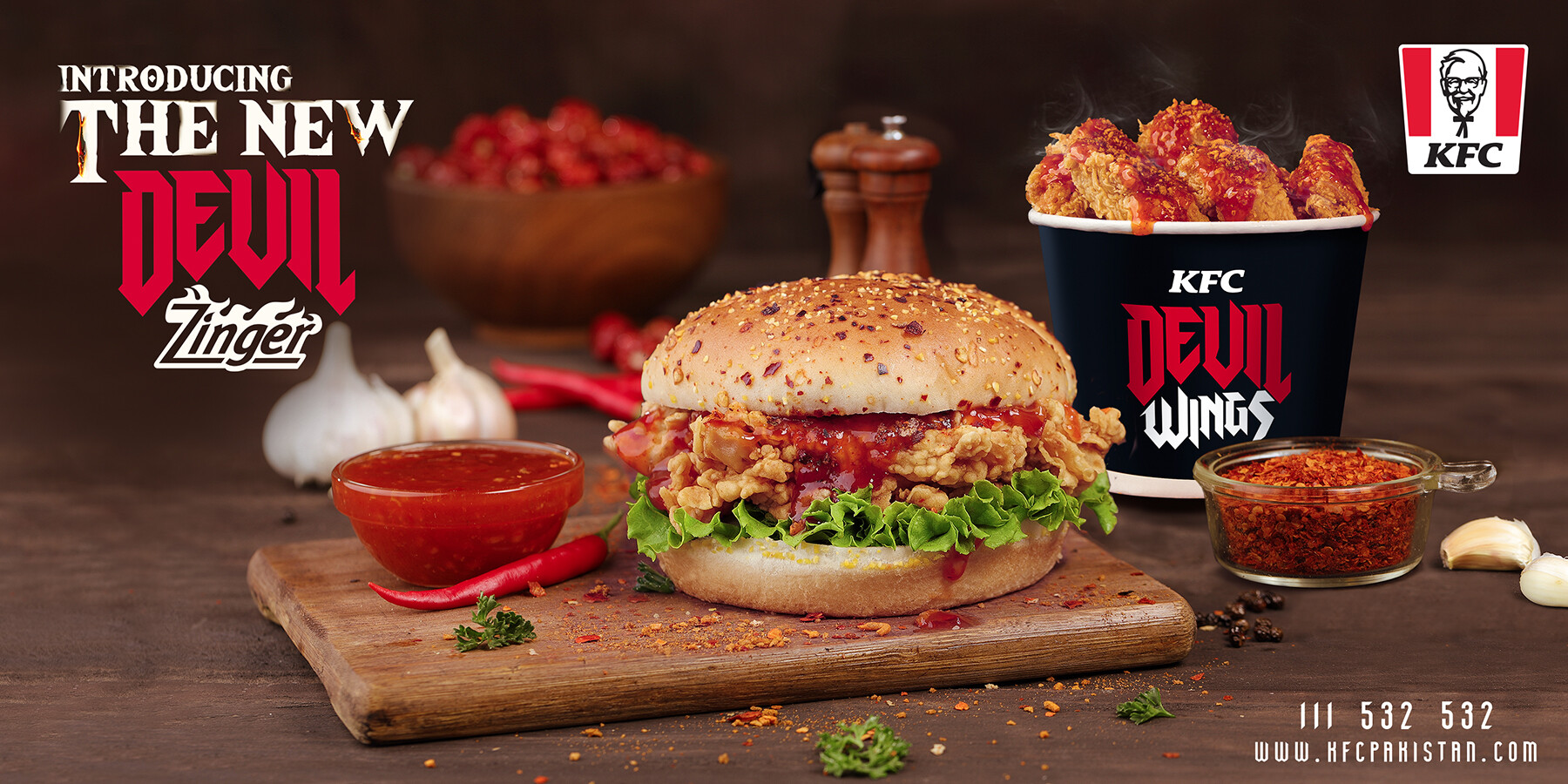 Mohammad Nidal Khan - KFC - Devil Zinger & Devil Wings | Key