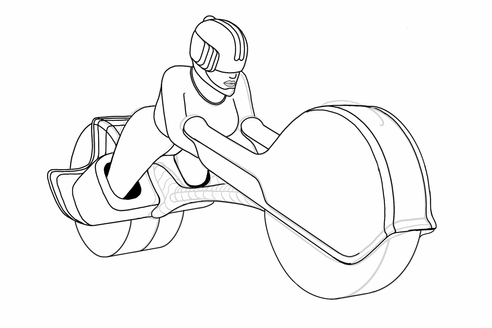 Digital line-art adjustments
