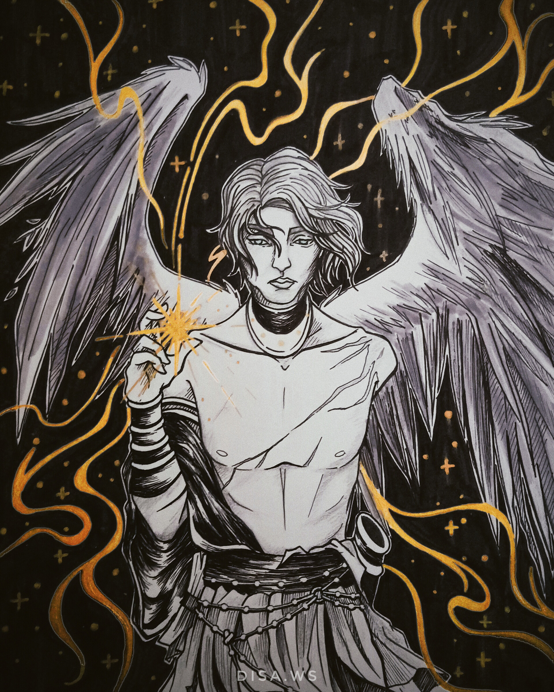 Artstation The Fallen Star Audisa Wina S