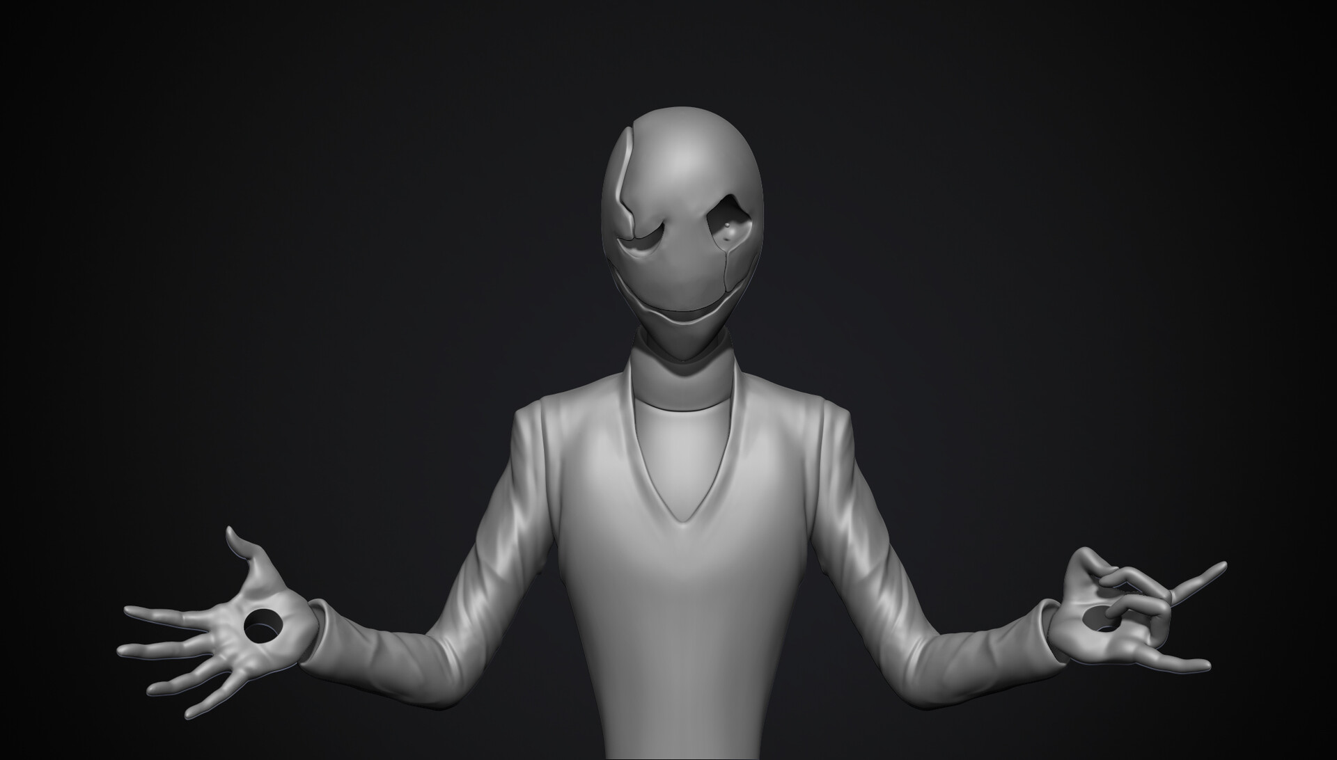 Artstation W D Gaster Michael Oliveira