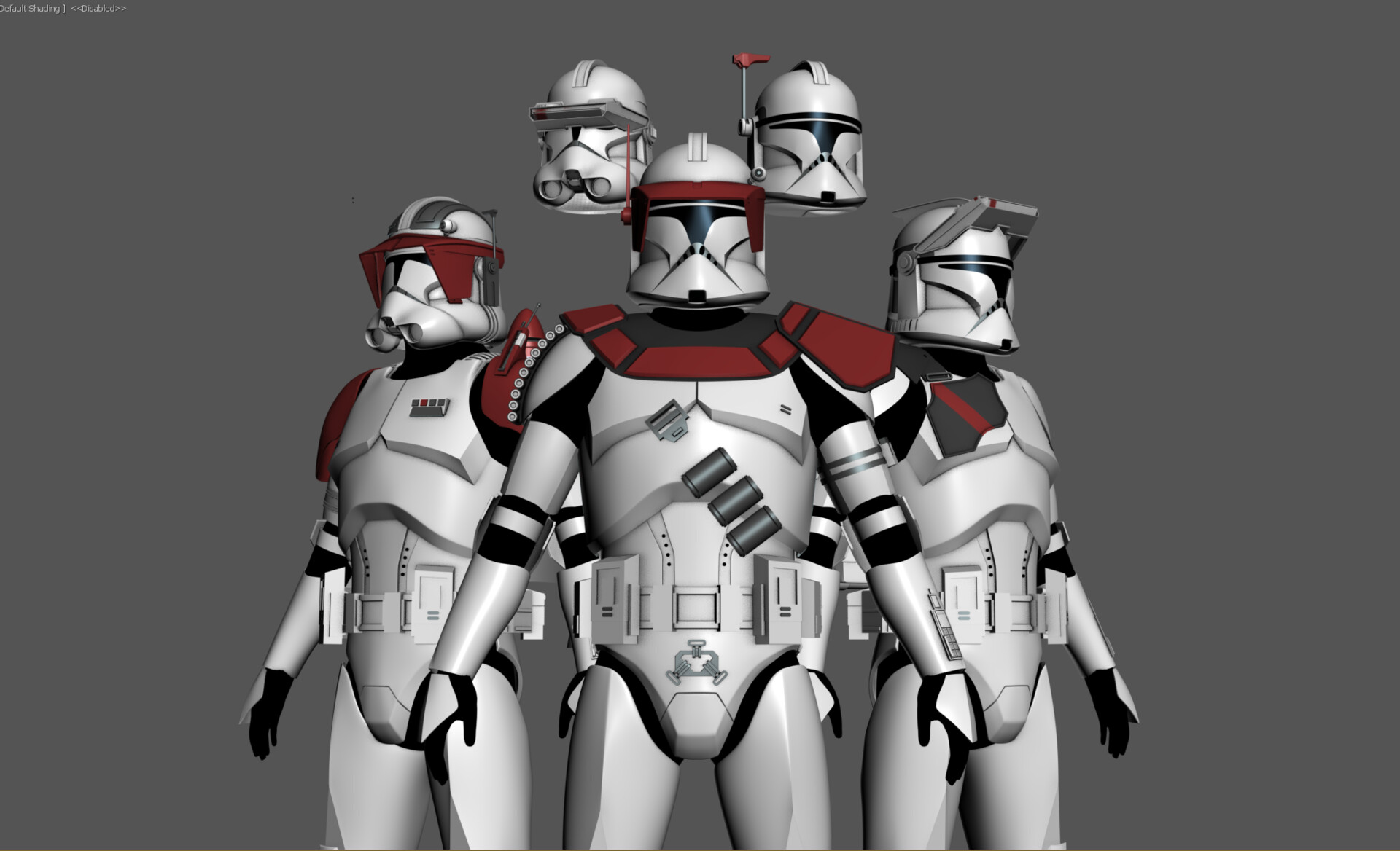 Artstation Clone Trooper Armors And Variants Fletcher Kinnear