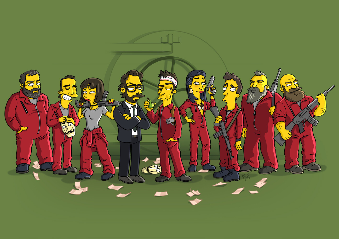 #Simpsonized 