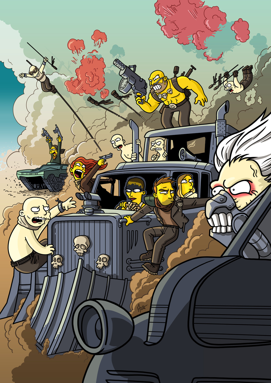 #Simpsonized