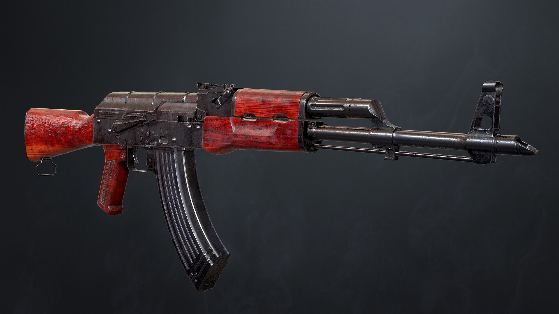 Artstation Battle Damaged Akm Cody Freeman