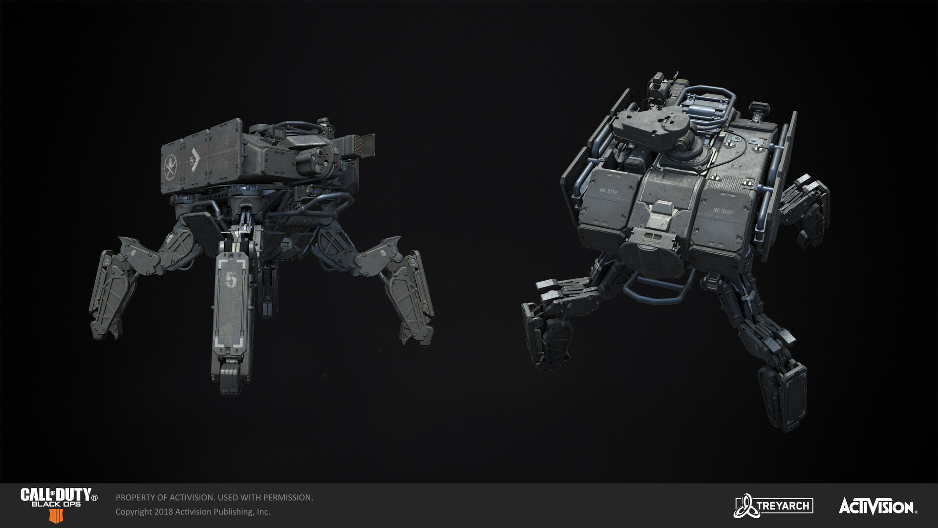 Artstation Black Ops 4 Tank Robot Drone Tony Kwok