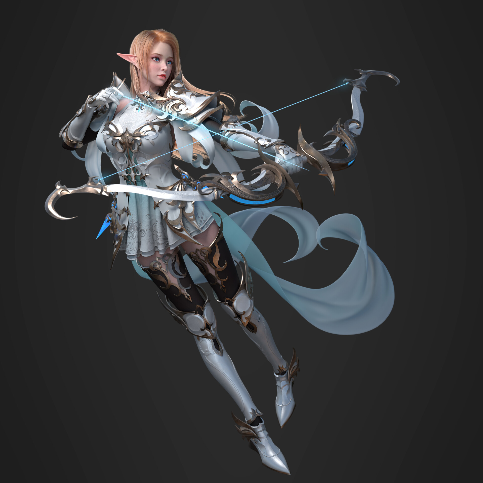 ArtStation - Elf archer