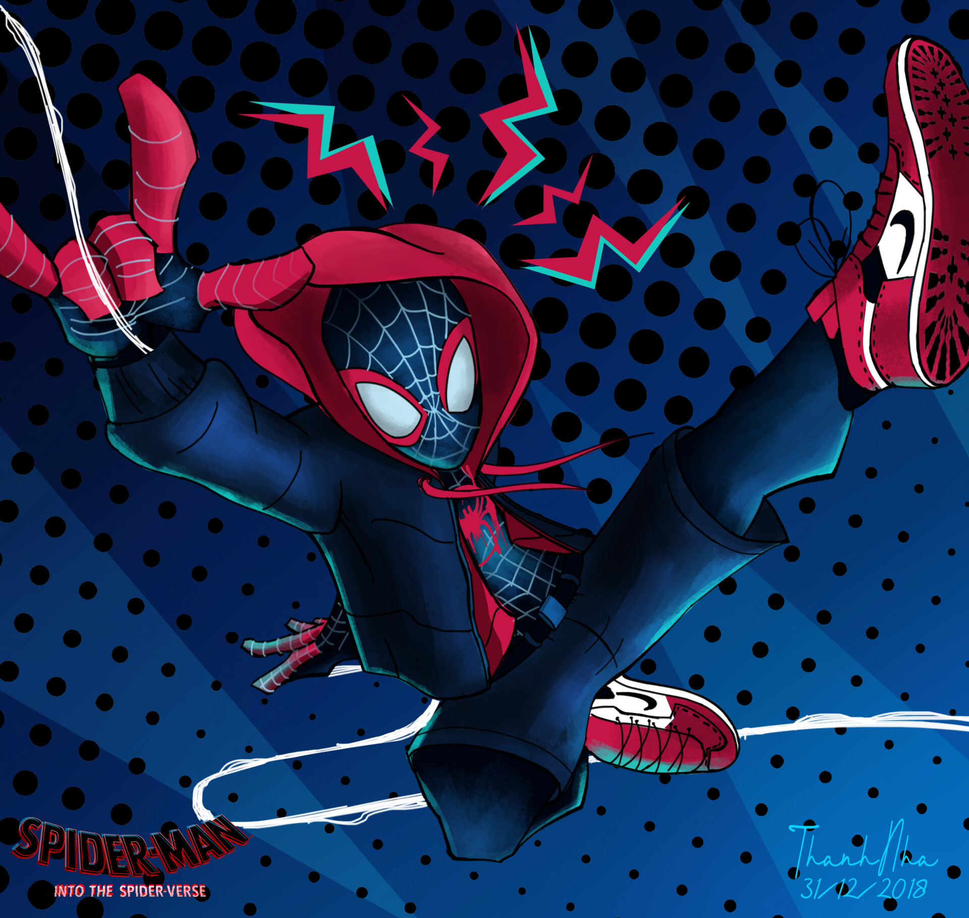 ArtStation - Spiderman into the Spider Verse