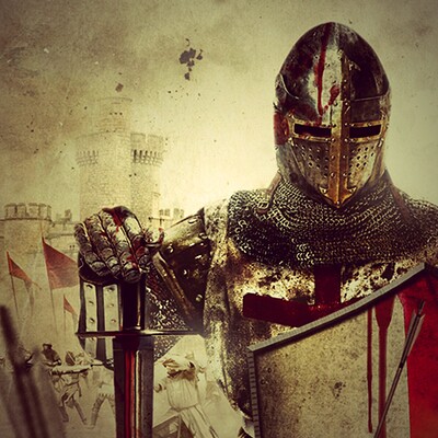 Templar Knight Jesus : Knight Templar A Child Of God Digital Art By Anis Bentayeb - Freemasonry ...