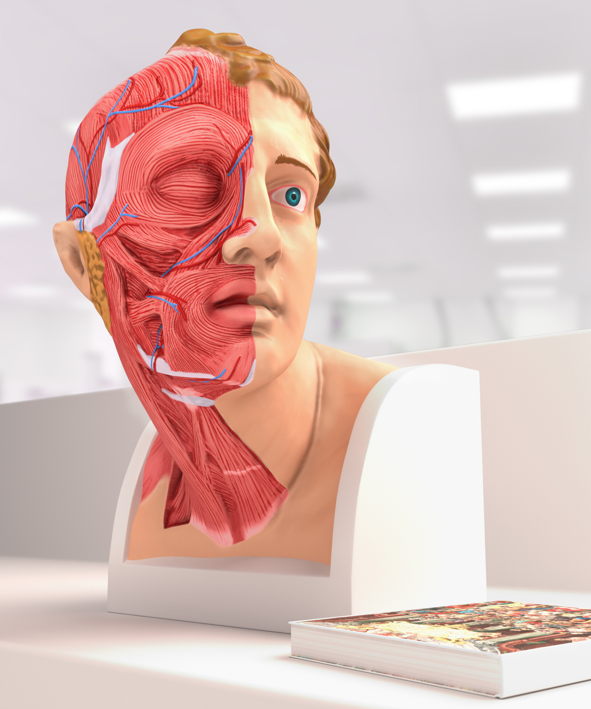 ArtStation Plastic Anatomy Model