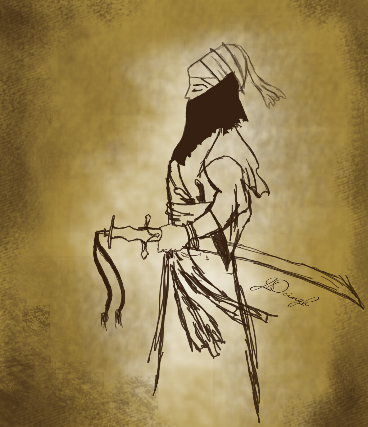Jagan Deep Defender Warrior Sikh sketch (page 1) a sikh couple pencil & charcoal sketch sketching kamal nishad sikh sketch these pictures of this page are about:sikh sketch. jagan deep defender warrior