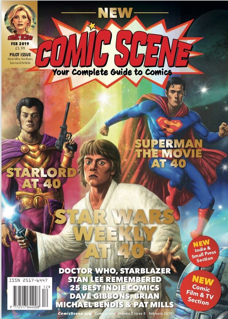 Comic Scene Magazine Cover