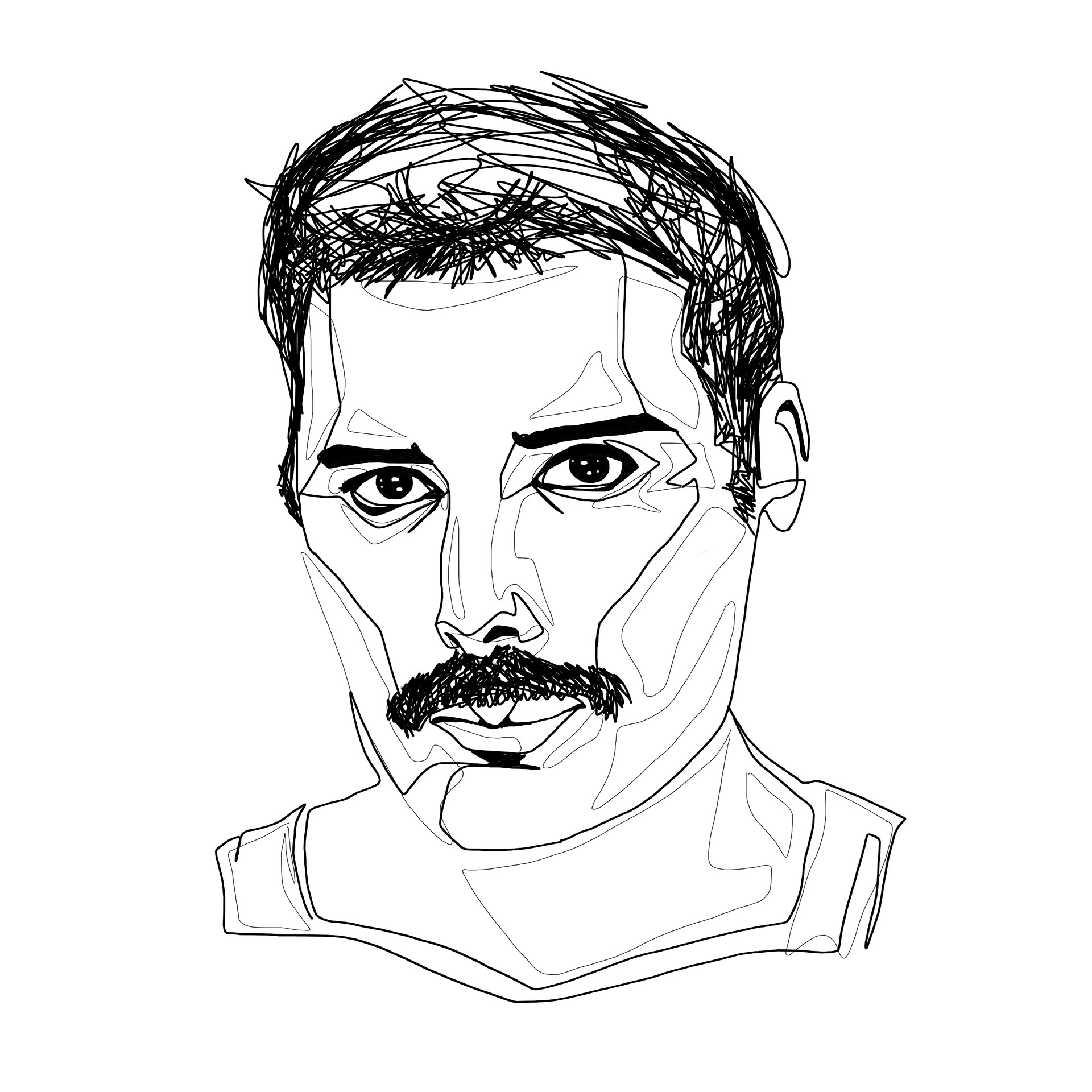 ArtStation Freddie Mercury
