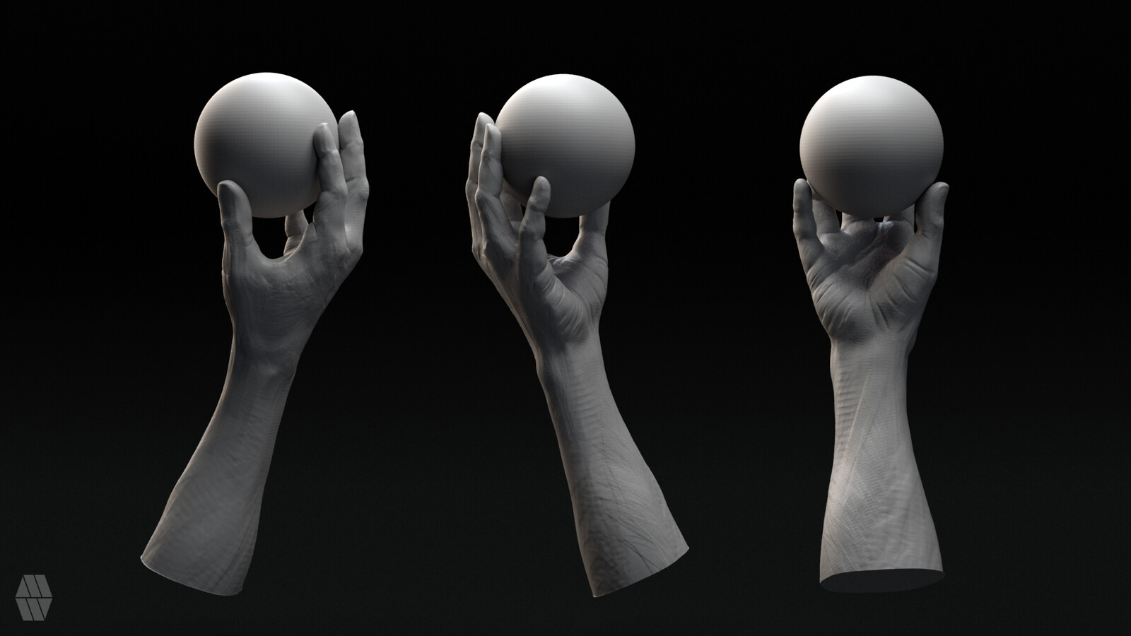 Anatomy Speed Sculpt Studies 03