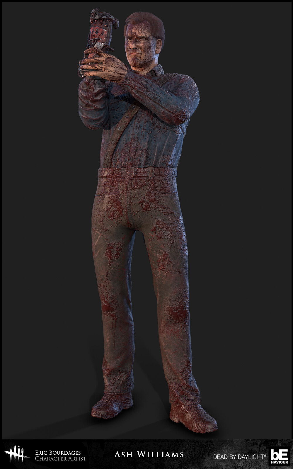 Artstation Ash Williams Dead By Daylight Eric Bourdages