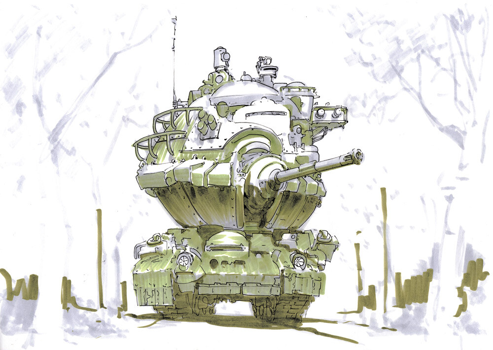 Copic Marker Sketch