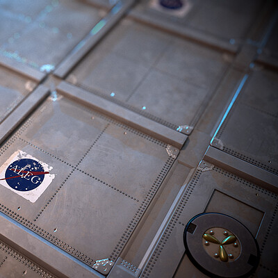 Space Station Metal Panels