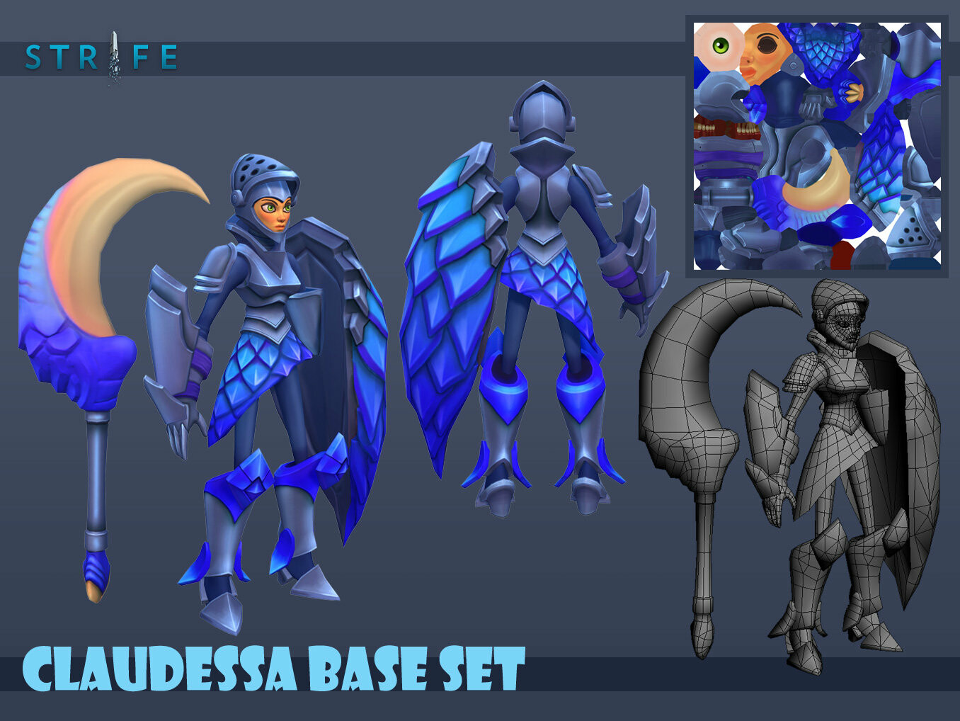 Claudessa Base Set
7k Polygons
Diffuse, Normal, Specular
