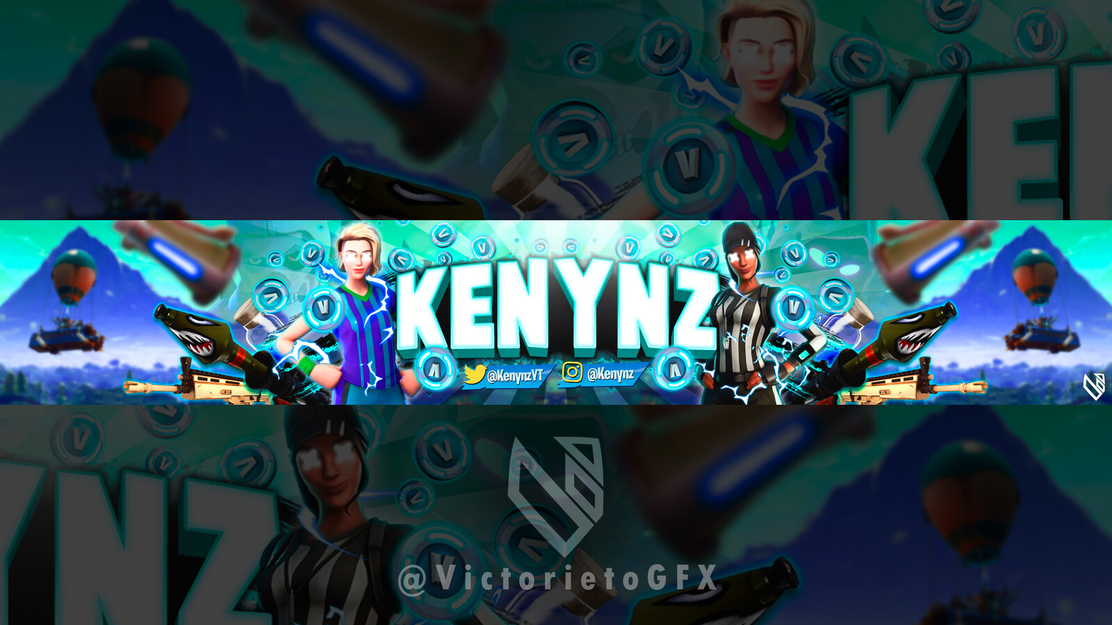 Artstation Youtube Banner Victorieto Gfx