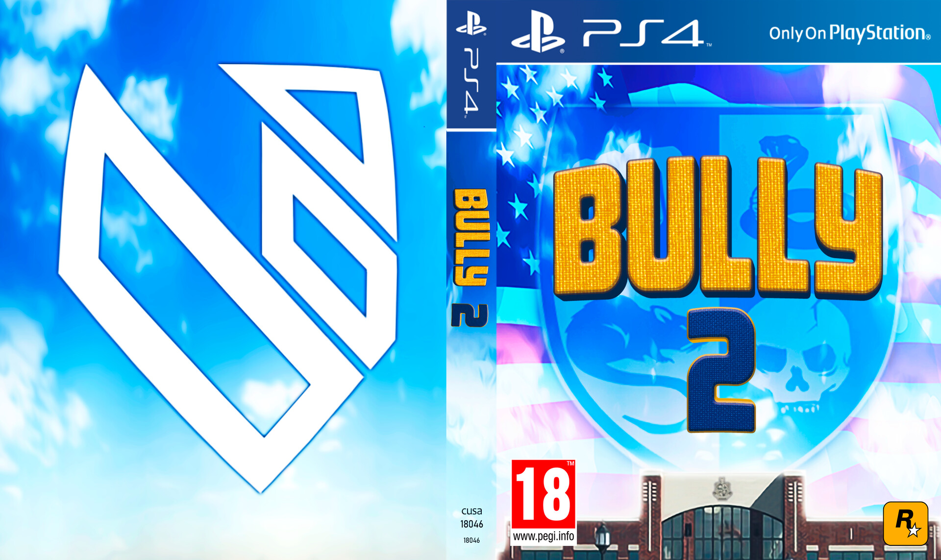 Victorieto GFX - Fan Art  Game cover of the possible Bully 2 of