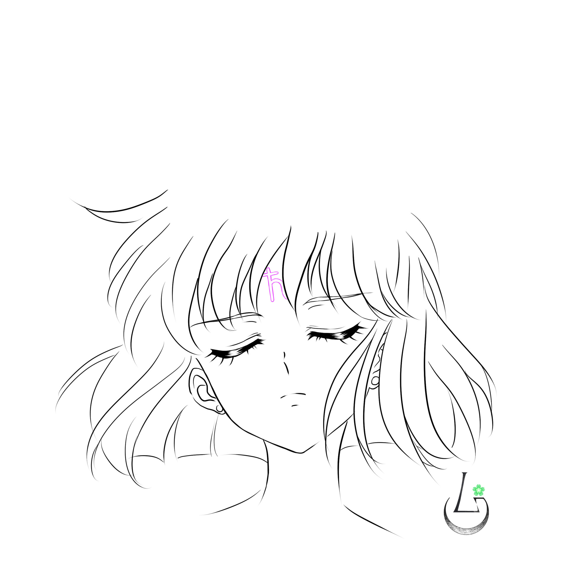 Artstation - Sailor Saturn Power Portrait