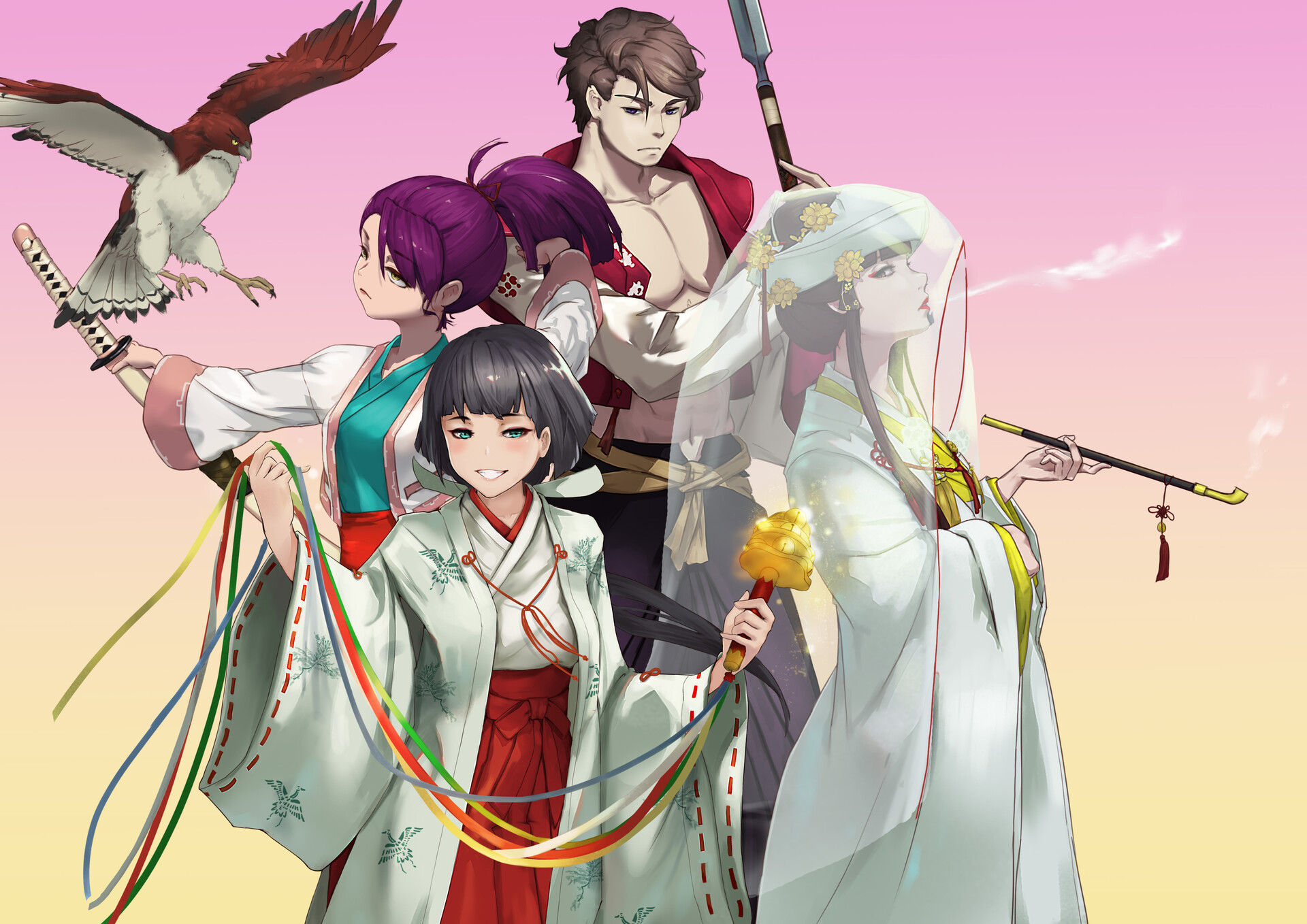 ArtStation 和風系列1