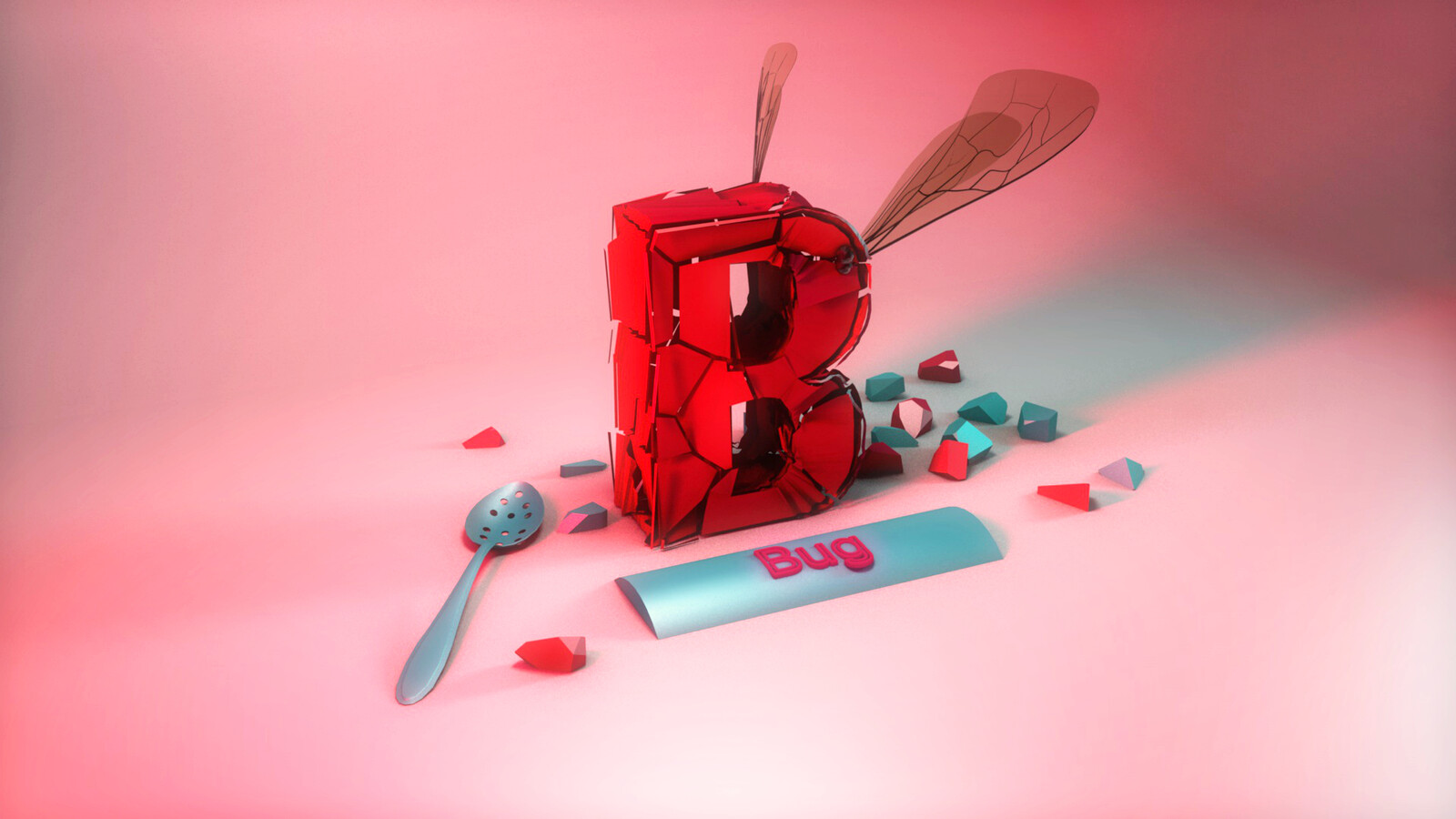 B