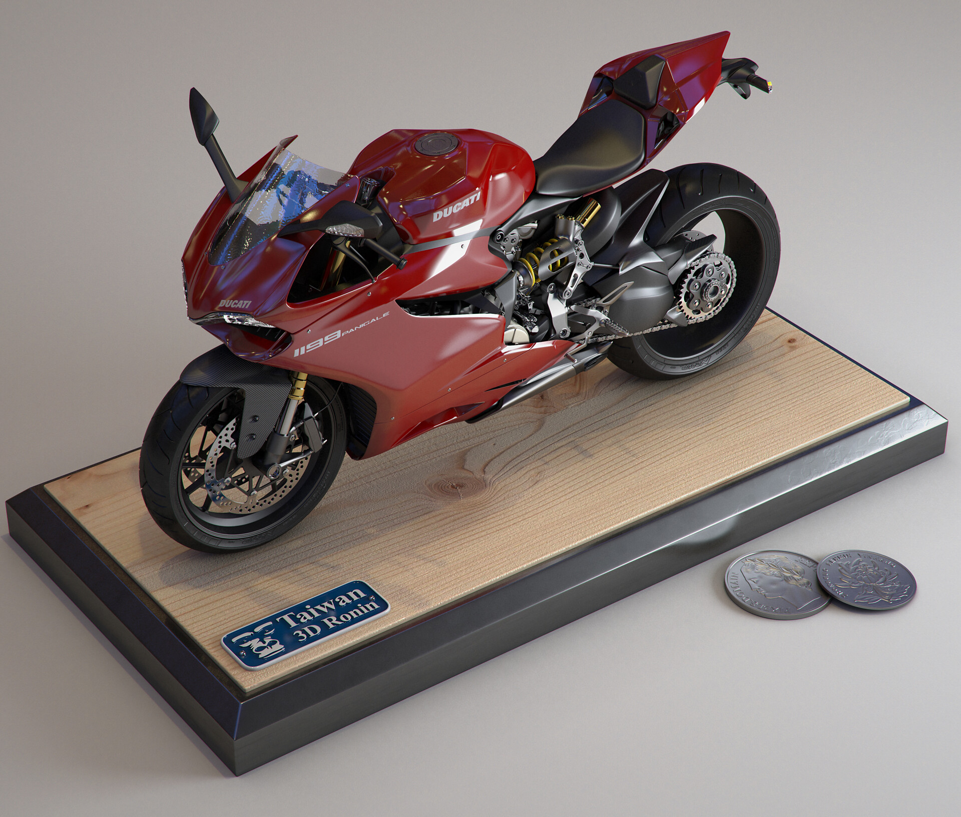 Ying Te Lien TAMIYA Scale model series Ducati 1199 Panigale