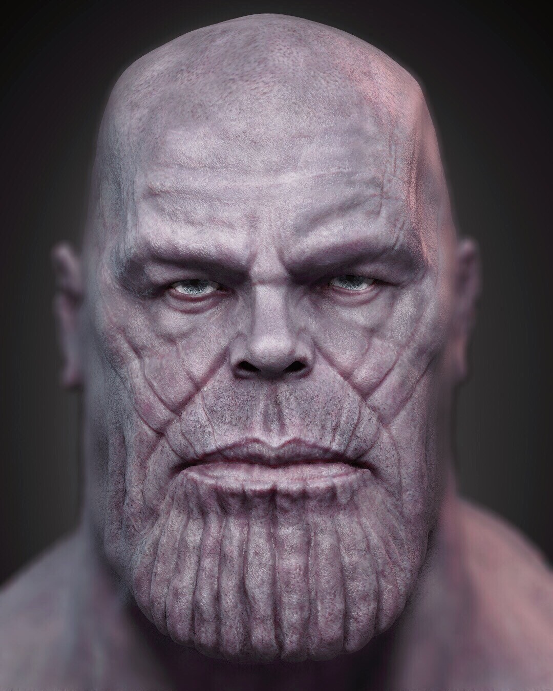 Artstation Thanos Avengers Endgame Saruhan Saral