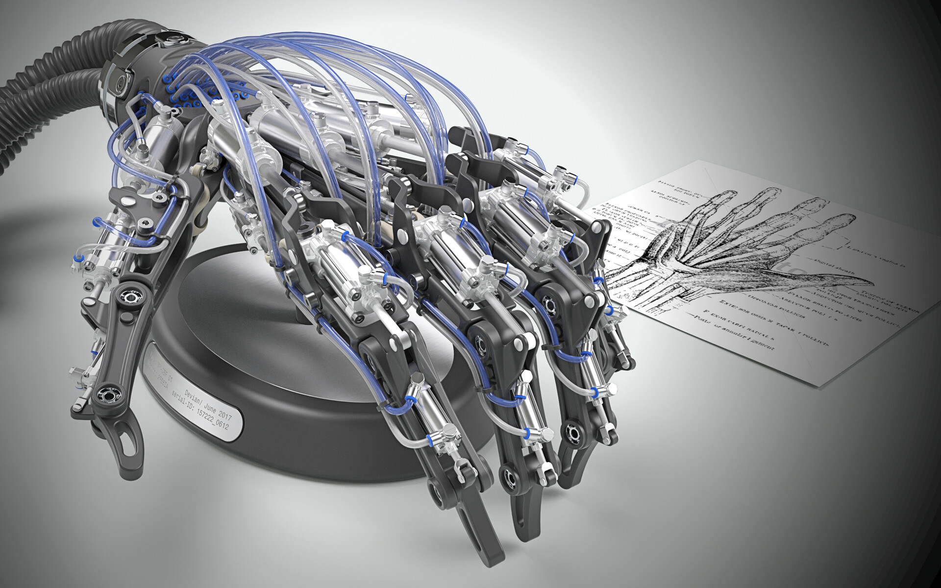 Artstation Mechanical Hand Chris W