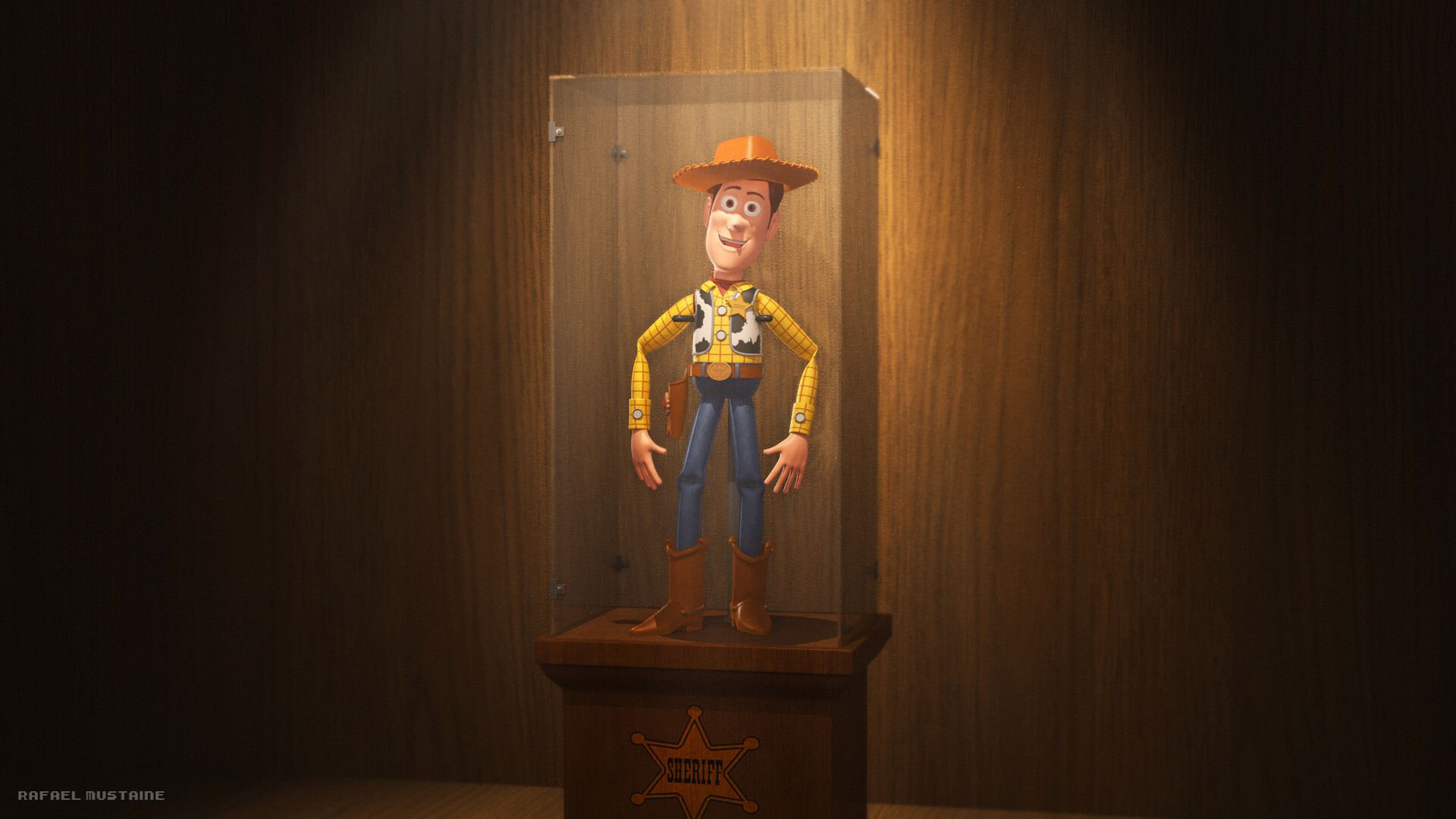 Sheriff Woody Toy Story Fan art - Finished Projects - Blender Artists  Community