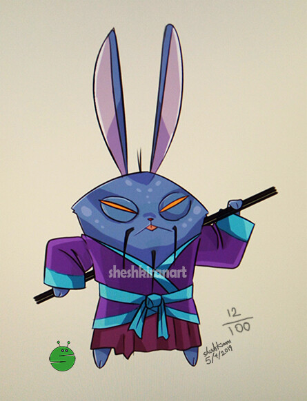 ArtStation - Rabbit-kung fu