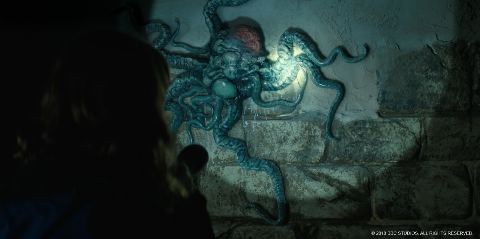 Dalek 'squid' - shot lighting