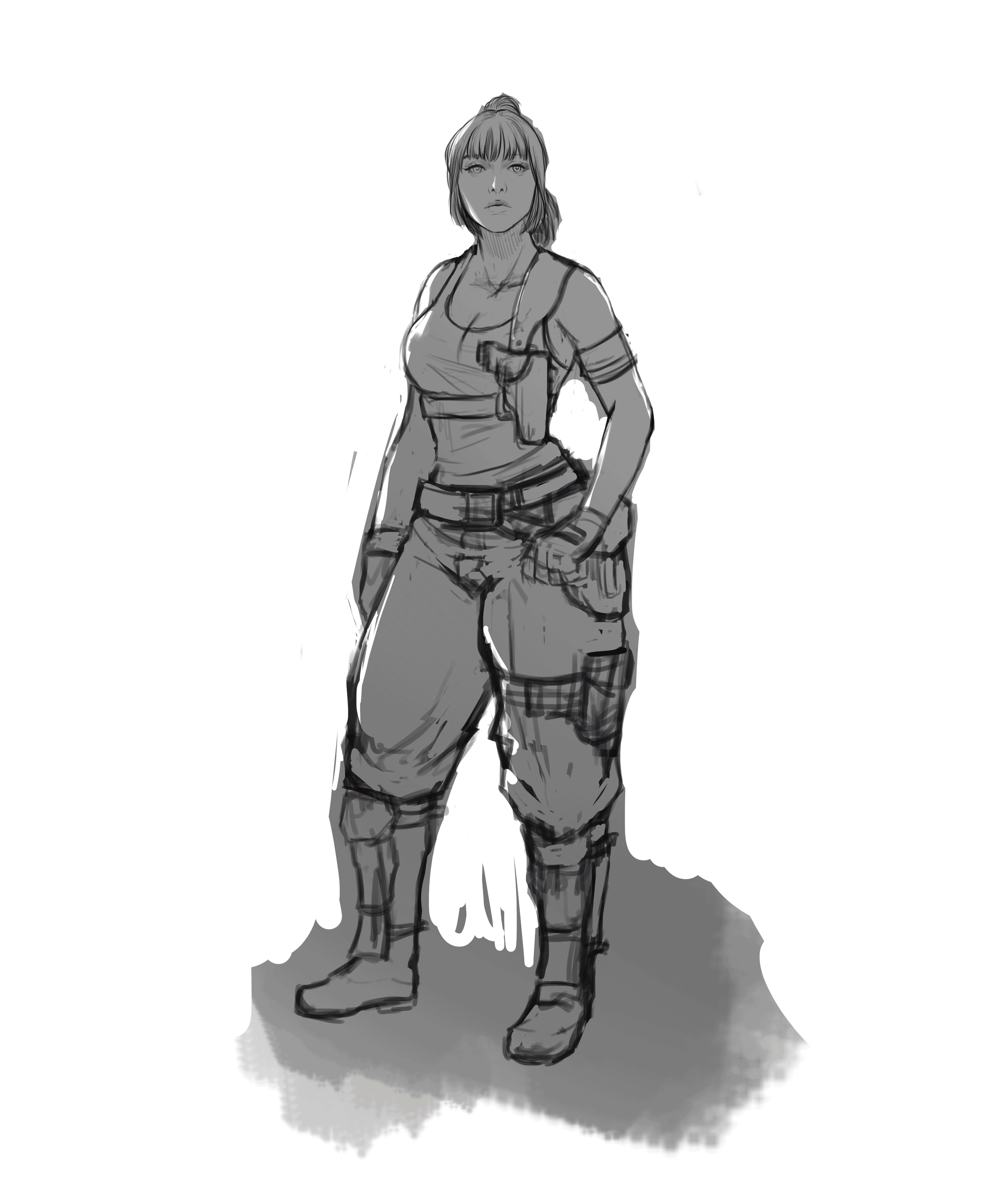 Shawn Gong Jungle Survivor Concept