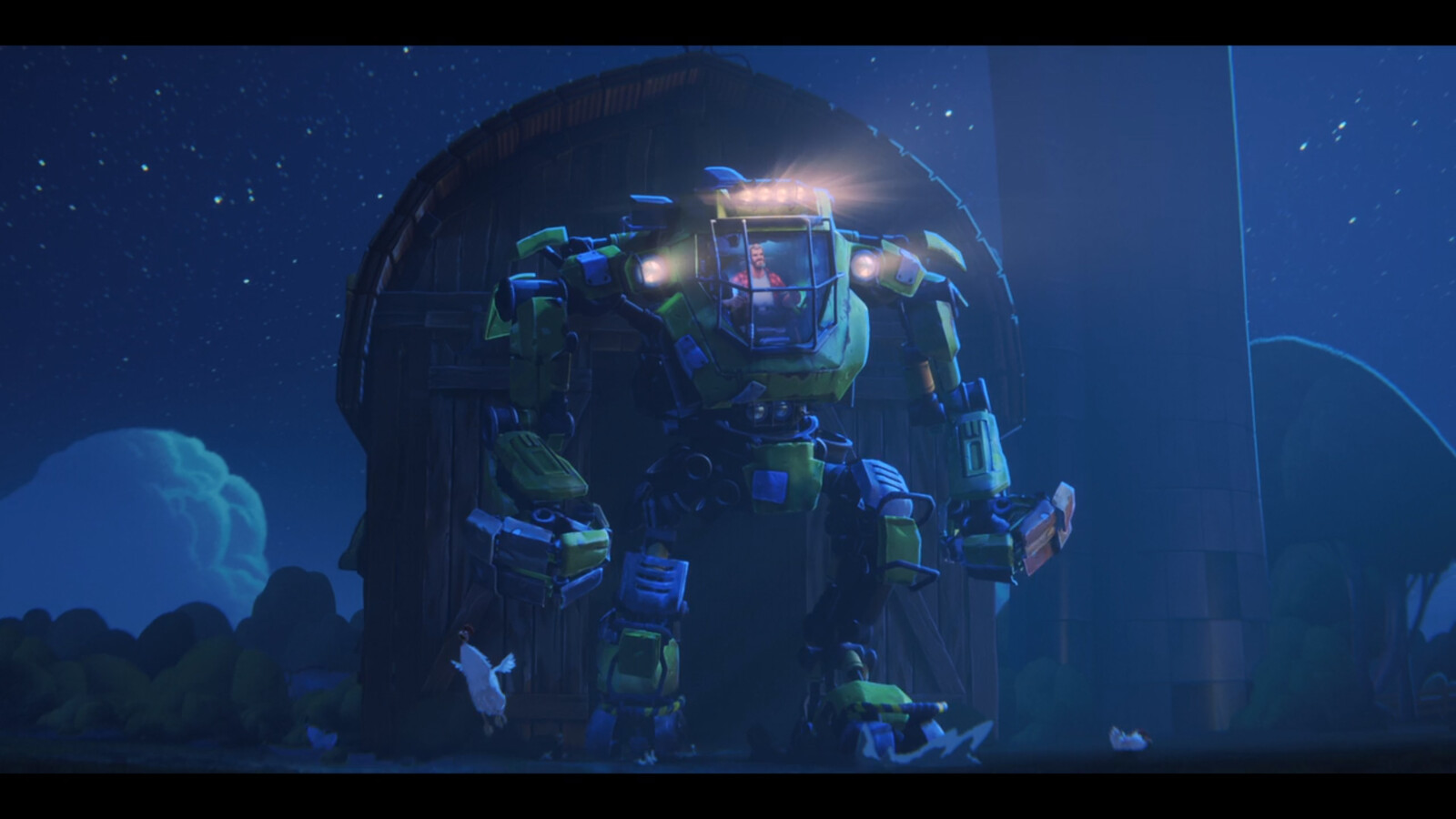 Barn and mech textures