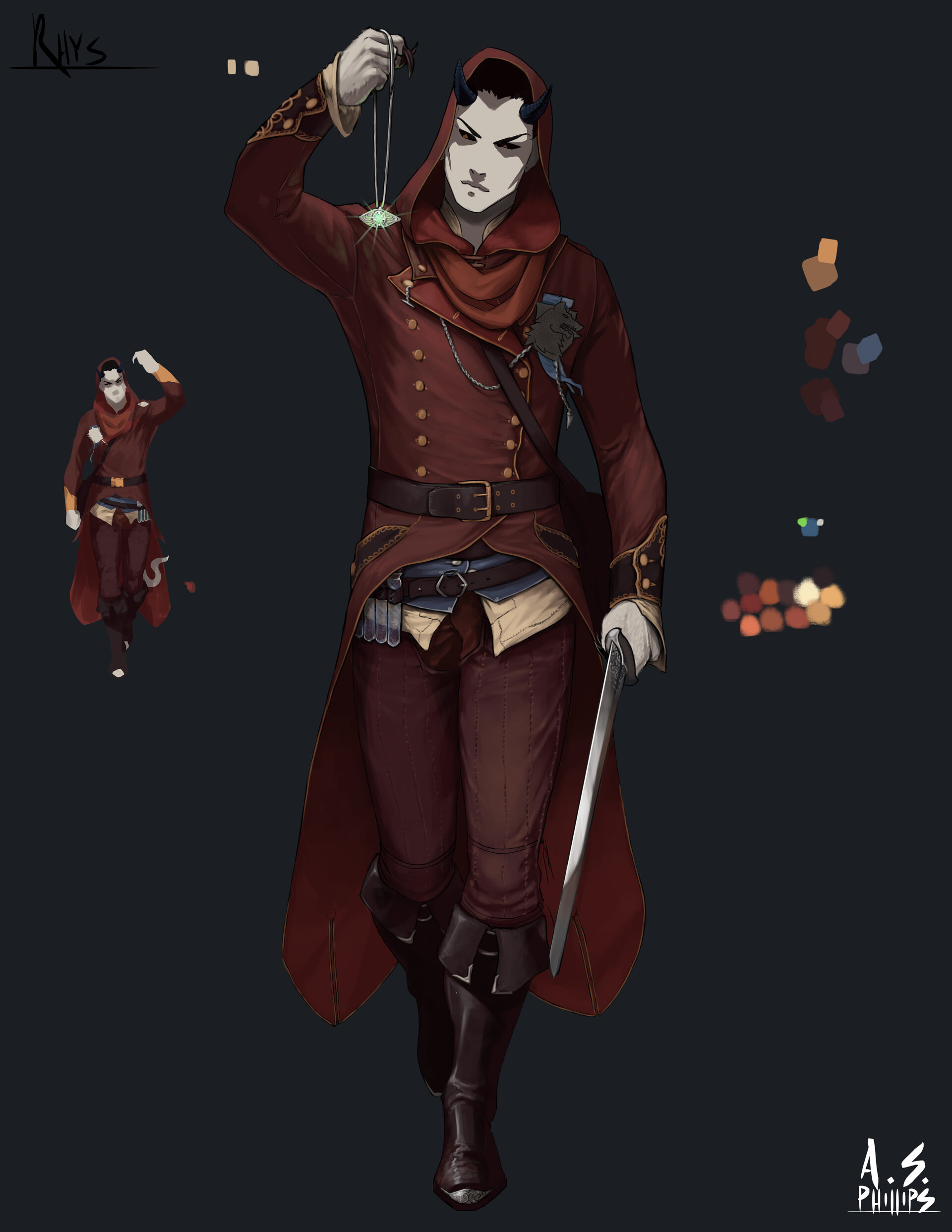 Andrew Phillips Character Commission Maelcolm Tiefling Bloodhunter Teiflings work really well as a flavorful choice, but much less so when it comes to crunch. andrew phillips character commission