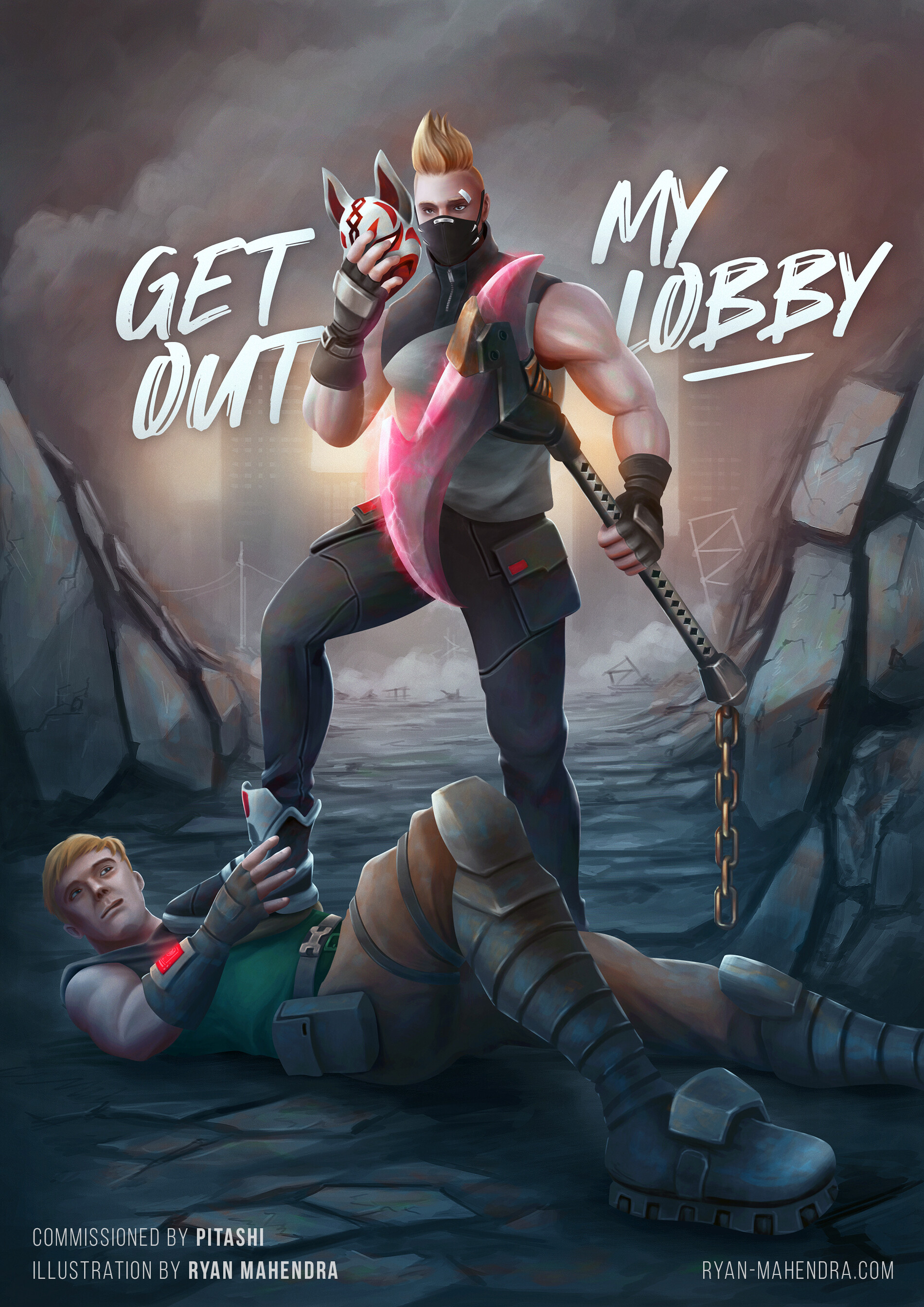 Artstation Fortnite Drift Ryan Mahendra