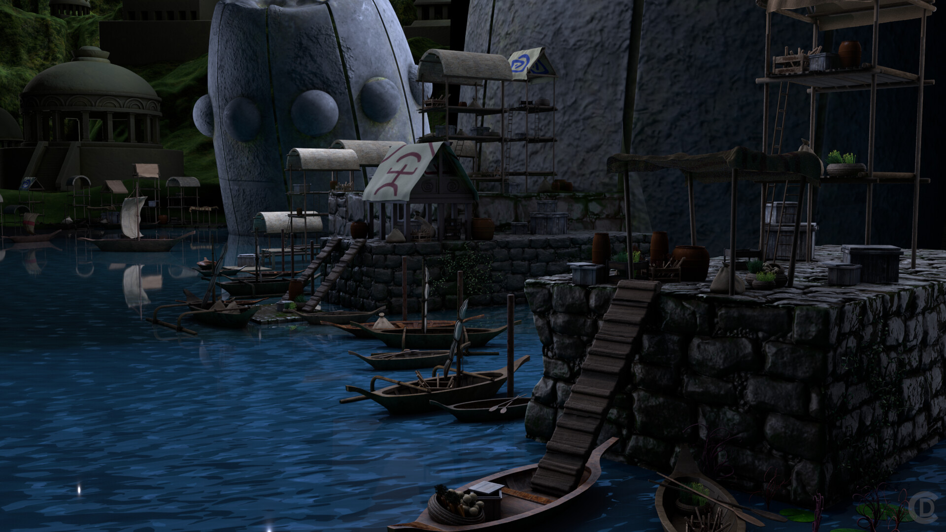 The Lost City Of Atlantis, image size:1920x1080