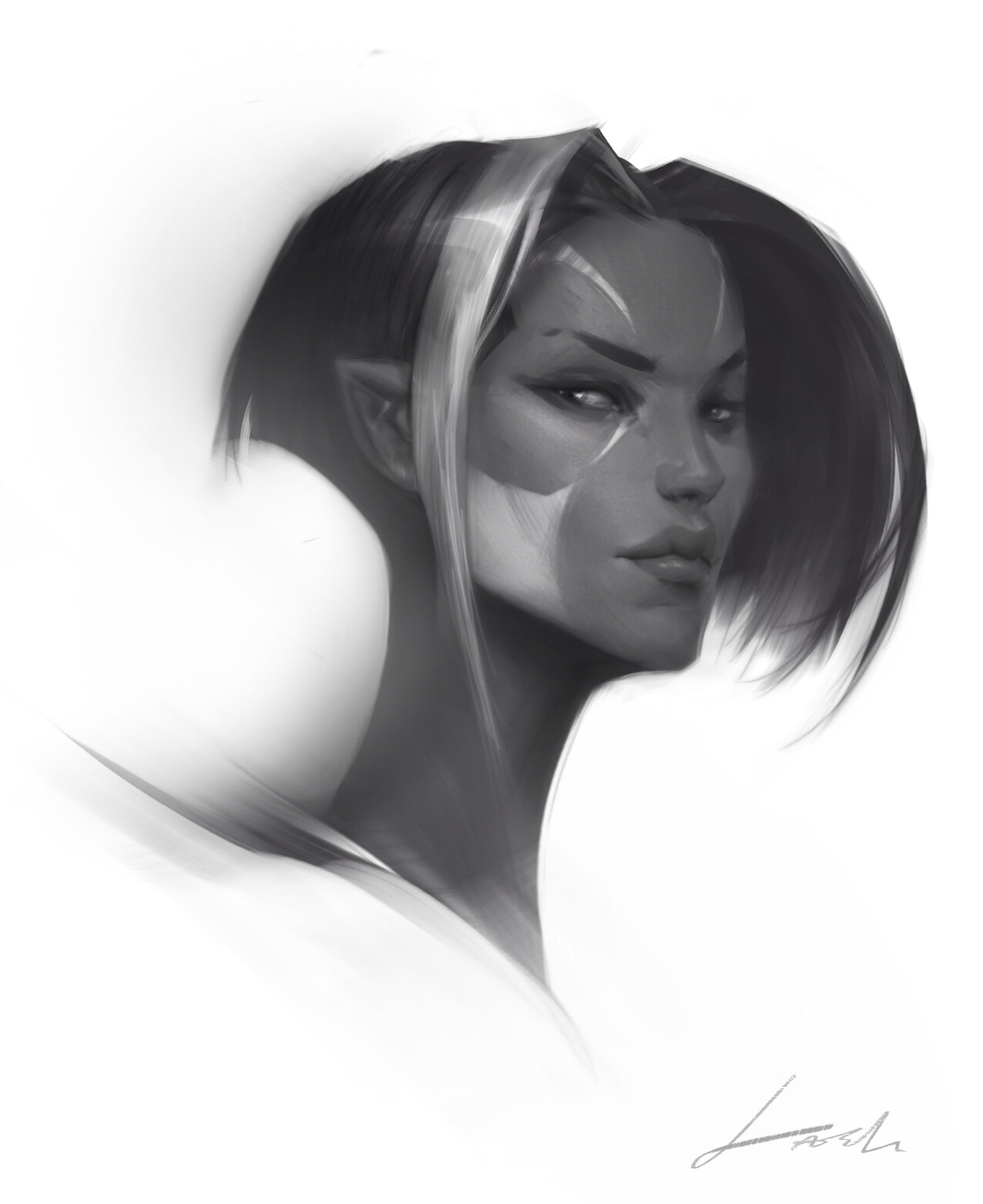 Sunday Face by Esben Lash Rasmussen r/EbonyImagination